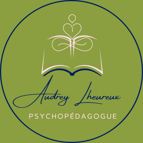 Plaque Audrey Lheureux - psychopédagogue