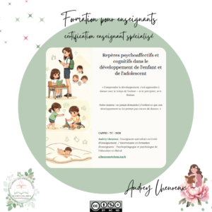 Formation enseignants - CAPPEI : développement et apprentissages. Audrey Lheureux