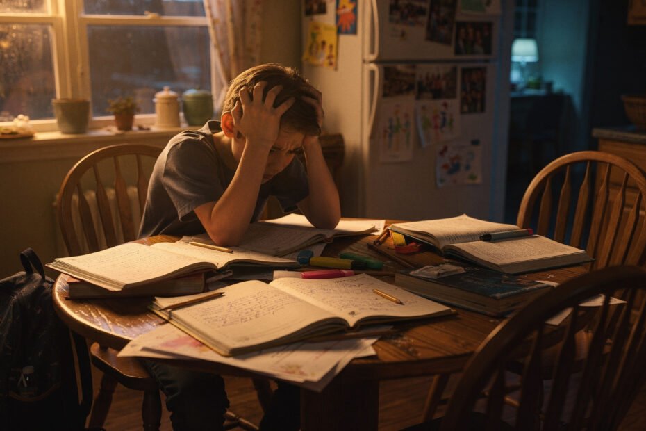 Les devoirs sont devenus un champ de bataille à la maison ? Audrey Lheureux